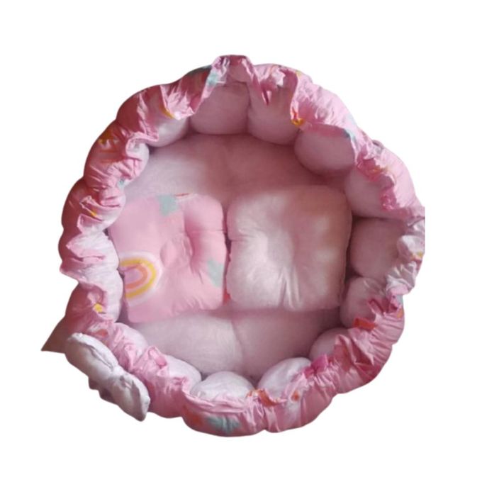 2-Sided Bed Nest – Pink