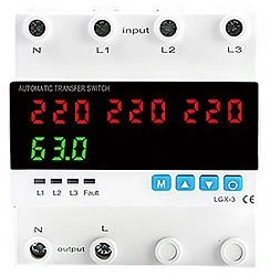 ATS (automatic power transfer switch). Voltage protectors, cutout