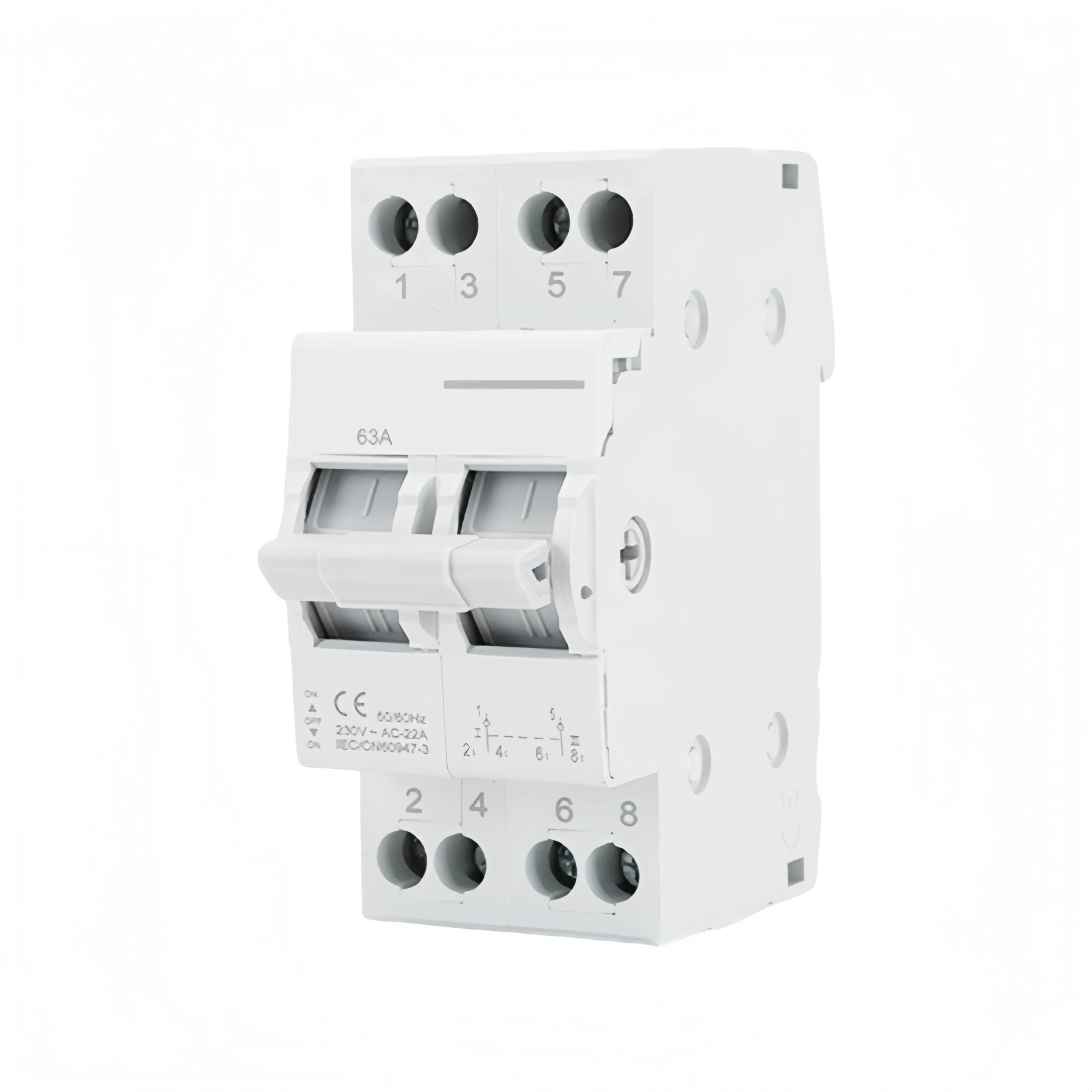 Omnikoko MCB ChangerOver Dual Pole - Image 2