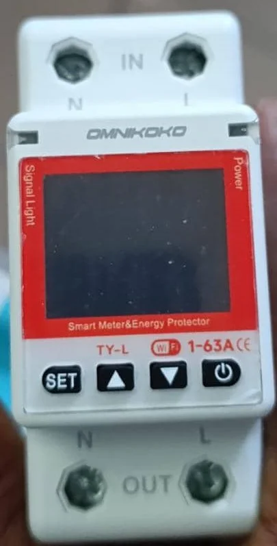 coloured smart switch and breaker